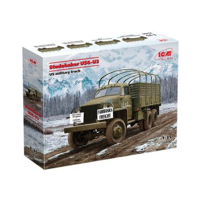 ICM - Studebaker US6-U3 - US Military Truck - 1:35 - 217 Teile