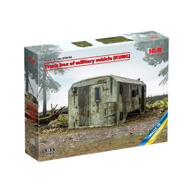 ICM - Truck Box of Military Vehicle (KUNG) - 1:35 - 88 Teile