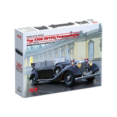 ICM - Typ 770K (W150) Tourenwagen - WWII German Leaders Car - 1:35 - 243 Teile