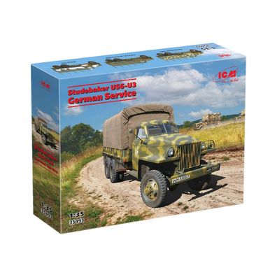 ICM - Studebaker US6-U3 in German Service - 1:35 - 220 Teile