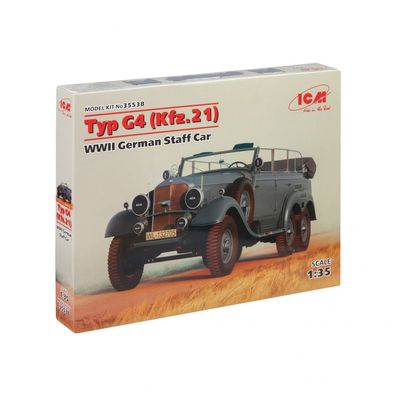 ICM - Typ G4 (Kfz.21) - WWII German Staff Car - 1:35 - 307 Teile