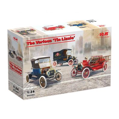 ICM - The Various Tin Lizzie - 1:24 - 3 Fahrzeuge