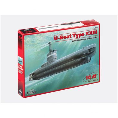 ICM - U-Boot Typ XXIII - Deutsches U-Boot - 1:144 - 23 Teile