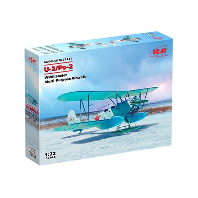 ICM - U-2/Po-2 WWII Soviet Multi-Purpose Aircraft - 1:72 - 89 Teile