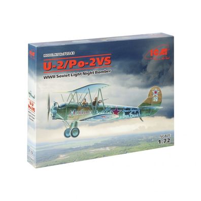 ICM - U-2/Po-2VS WWII Soviet Light Night Bomber - 1:72 - 106 Teile