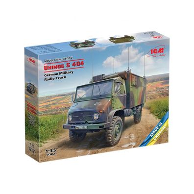 ICM - Unimog S 404 Radio Truck - 1:35 - 314 Teile