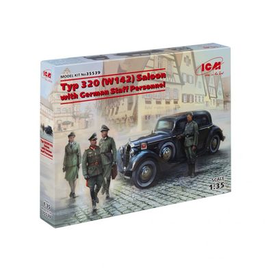 ICM - Typ 320 (W142) Saloon with German Staff Personnel - 1:35 - 149 Teile