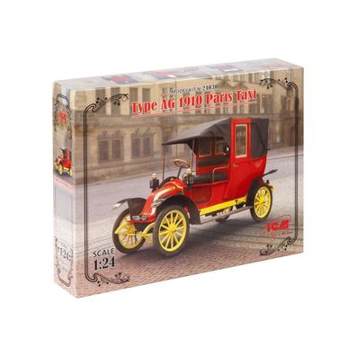 ICM - Type AG 1910 Paris Taxi - 1:24 - 108 Teile