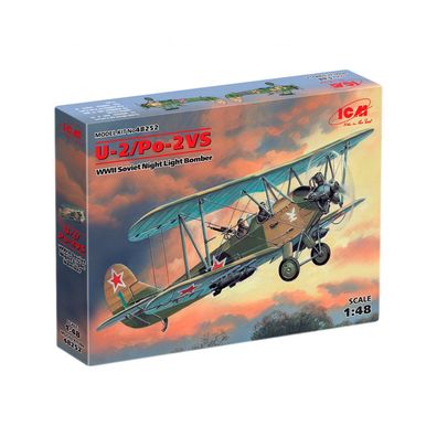 ICM - U-2/Po-2VS - WWII Soviet Night Light Bomber - 1:48 - 104 Teile