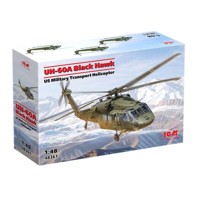 ICM - UH-60A Black Hawk - 1:48 - 285 Teile