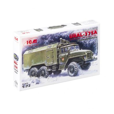 ICM - URAL-375A - Kommandowagen - 1:72 - 119 Teile