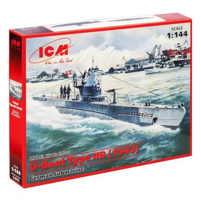 ICM - U-Boot Typ IIB (1943) - 1:144 - 57 Teile