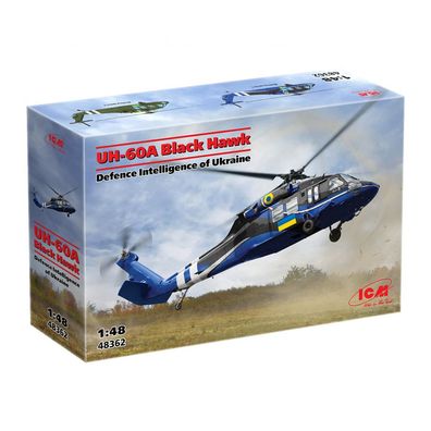 ICM - UH-60A Black Hawk - Defence Intelligence of Ukraine - 1:48 - 256 Teile