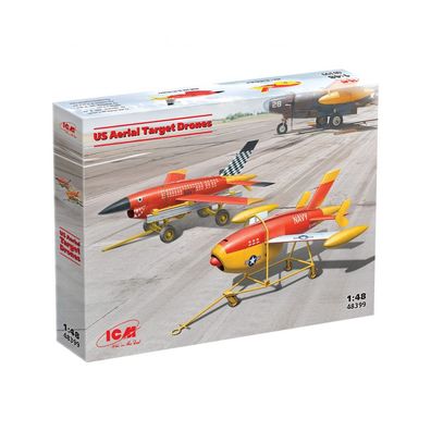 ICM - US Aerial Target Drones - 1:48 - 65 Teile