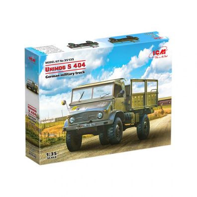 ICM - Unimog S 404 - German Military Truck - 1:35