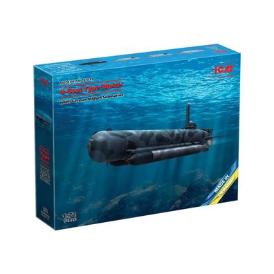 ICM - U-Boot Typ Molch - 1:72 - 34 Teile