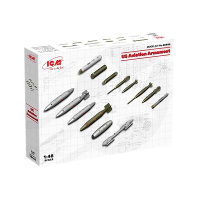 ICM - US Aviation Armament - 1:48 - 88 Teile