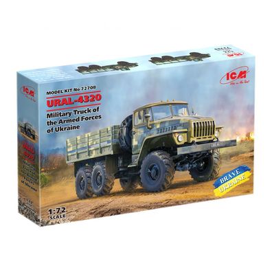 ICM - URAL-4320 - Military Truck of the Armed Forces of Ukraine - 1:72 - 101 Teile