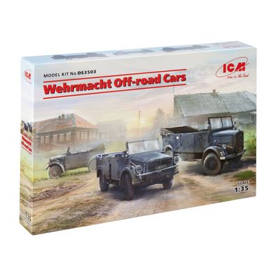 ICM - Wehrmacht Off-road Cars - 1:35 - 623 Teile