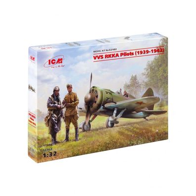 ICM - VVS RKKA Piloten 1939-1942 - 1:32 - 3 Figuren