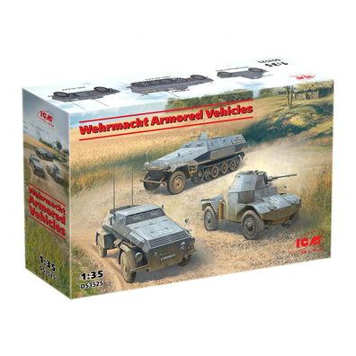 ICM - Wehrmacht Armored Vehicles - 1:35 - 687 Teile