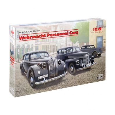 ICM - Wehrmacht Personnel Cars - 1:35 - 471 Teile