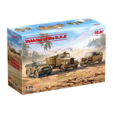 ICM - Vehicles of the D.A.K - 1:35 - 517 Teile