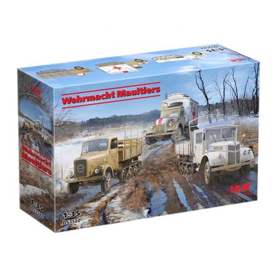 ICM - Wehrmacht Maultiers - 1:35 - 3 Fahrzeuge
