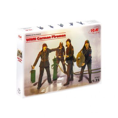 ICM - WWII German Firemen - 1:35 - 4 Figuren