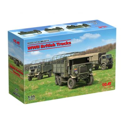 ICM - WWII British Trucks - 1:35 - 757 Teile