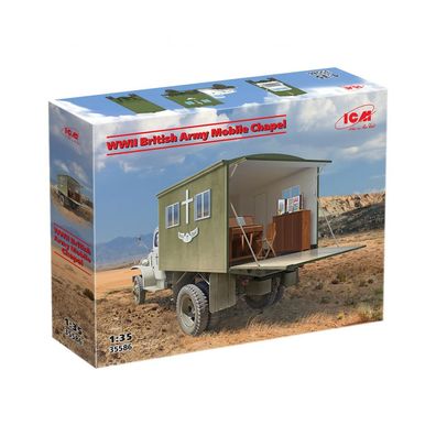 ICM - WWII British Army Mobile Chapel - 1:35 - 286 Teile