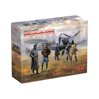 ICM - WWII Luftwaffe Airfield - 1:48 - 304 Teile