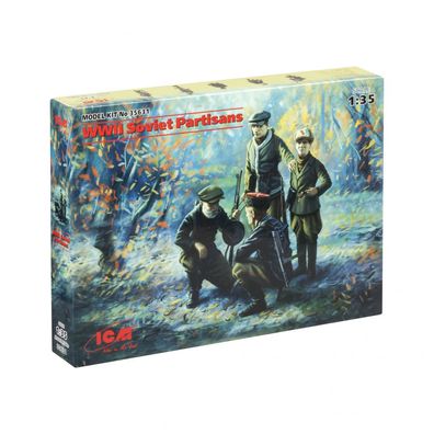 ICM - WWII Soviet Partisans - 1:35 - 4 Figuren