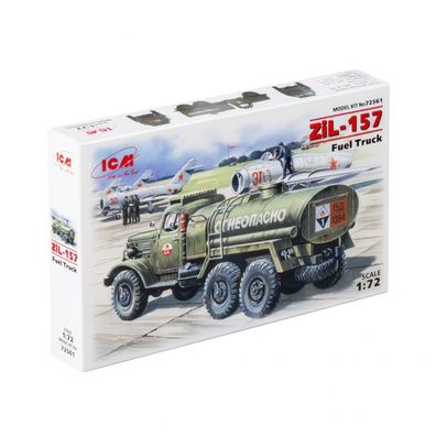 ICM - ZiL-157 - Russischer Tankwagen - 1:72 - 77 Teile