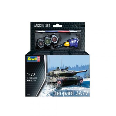 Leopard 2 A7V Modell Set - 1:72 - 189 Teile
