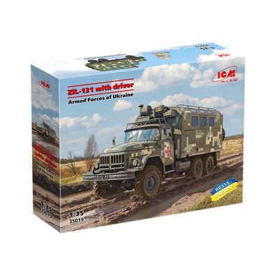 ICM - ZiL-131 with driver - Armed Forces of Ukraine - 1:35 - 402 Teile