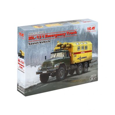 ICM - ZiL-131 Emergency Truck - Soviet Vehicle - 1:35 - 276 Teile