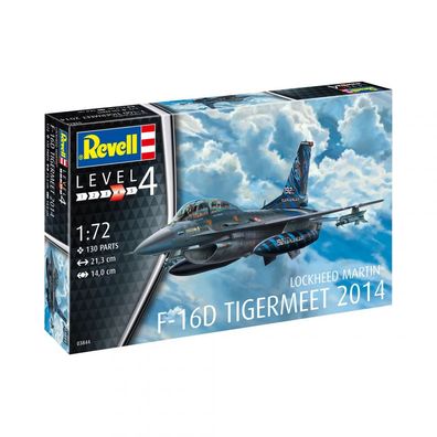 Lockheed Martin F-16D Tigermeet 2014 - 1:72 - 130 Teile