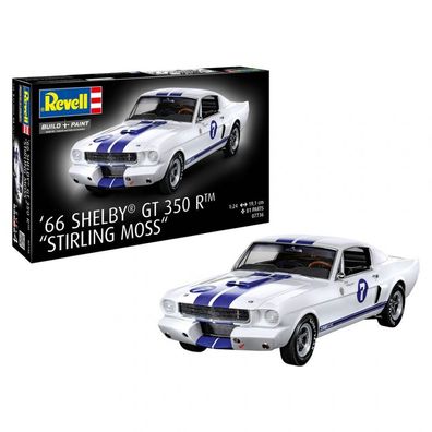 Revell - 1966 Shelby GT 350 R Stirling Moss - 1:24 - 81 Teile