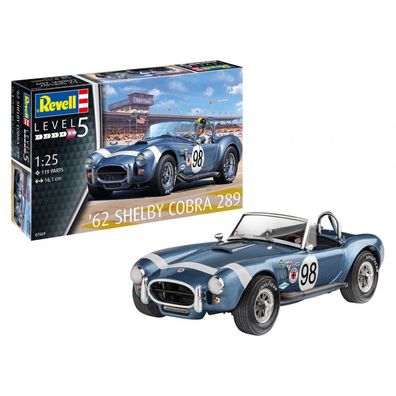 Revell - 62 Shelby Cobra 289 - 1:25 - 119 Teile