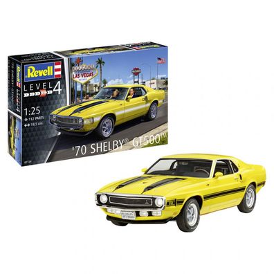 Revell - 70 Shelby Mustang GT 500 - 1:25 - 112 Teile