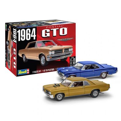 Revell - 1964 Pontiac GTO 2 in 1 - 1:24 - 104 Teile