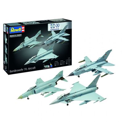 Revell - 70 Jahre Bundeswehr Jubiläumsmodell - Geschenk Set - 1:72 - 301 Teile