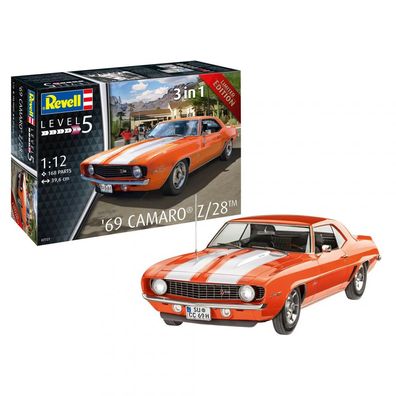 Revell - 69 Camaro Z/28 - 1:12 - 168 Teile