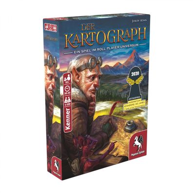 Der Kartograph Nominiert Kennerspiel des Jahres 2020 - deutsch