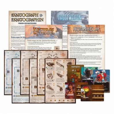 Der Kartograph & Die Kartographin - Ferne Expeditionen (Erweiterung) - deutsch