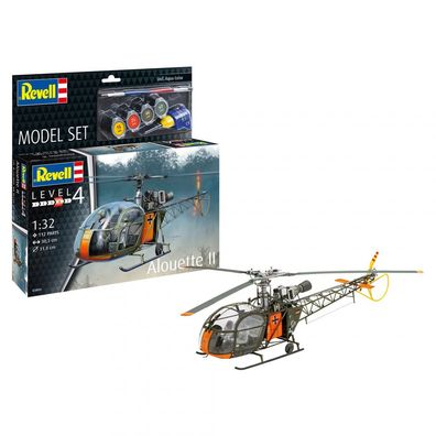 Revell - Alouette II - Model Set - 1:32 - 191 Teile