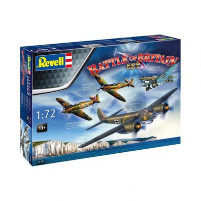 Revell - Battle of Britain 85. Jubiläum Geschenkset - 1:72 - 232 Teile
