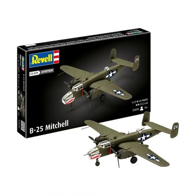 Revell - B-25 Mitchell - 1:72 - 44 Teile