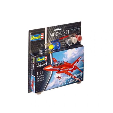 Revell - BAe Hawk T.1 Red Arrows - Model Set - 1:72 - 70 Teile